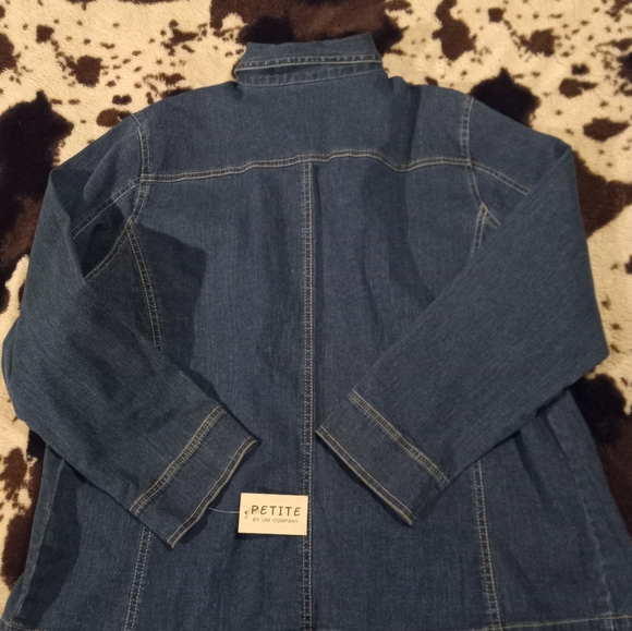 Vintage embroidered light jacket size petite large - Picture 6 of 6